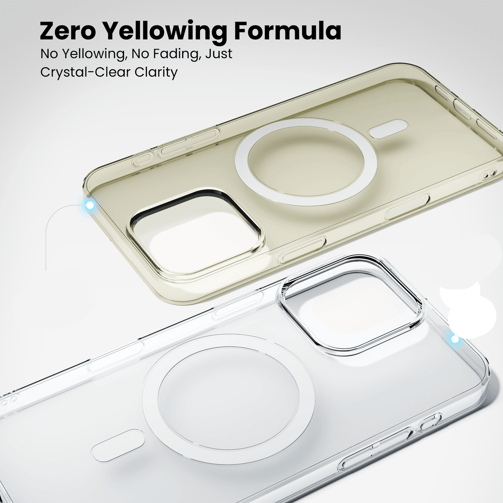 Anti-Yellow Magsafe Clear Case - SCS India