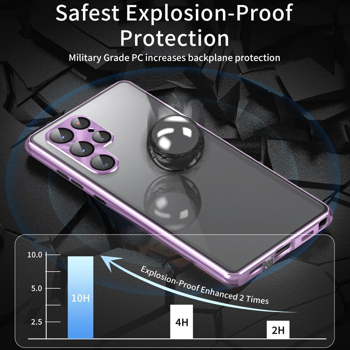 Dual Shield Magnetic Glass Case - SCS India